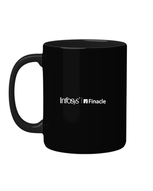 Ceramic Mug- Black- 350ML